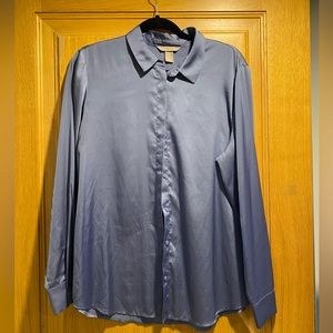H&M satin dress shirt | 12